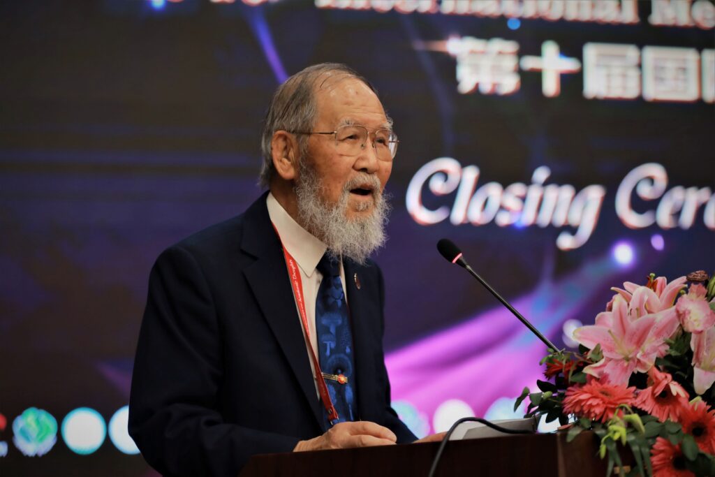 S.T. Chang at the closing ceremony of the IMMC10 in Nantong, september 2019.